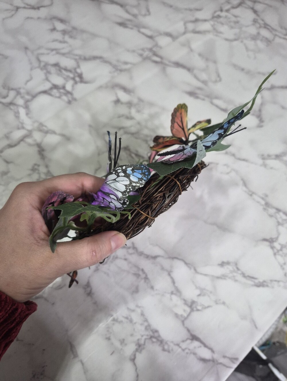 Mini Butterfly Wreath - Picture 3 of 5